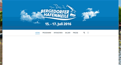 Desktop Screenshot of bergedorfer-hafenmeile.de